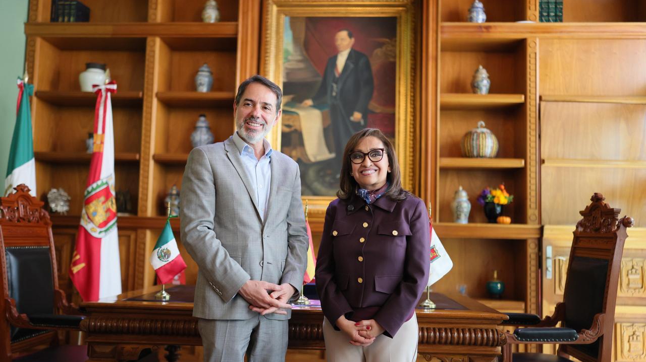Tlaxcala y España refuerzan cooperación cultural, educativa y económica