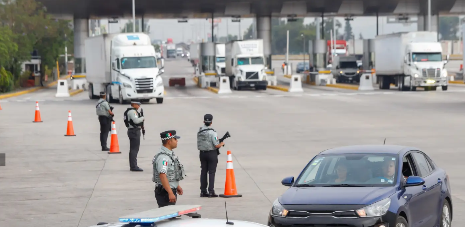 El 95% de los robos a transporte de carga ocurren en la autopista Puebla-Veracruz: Guardia Nacional
