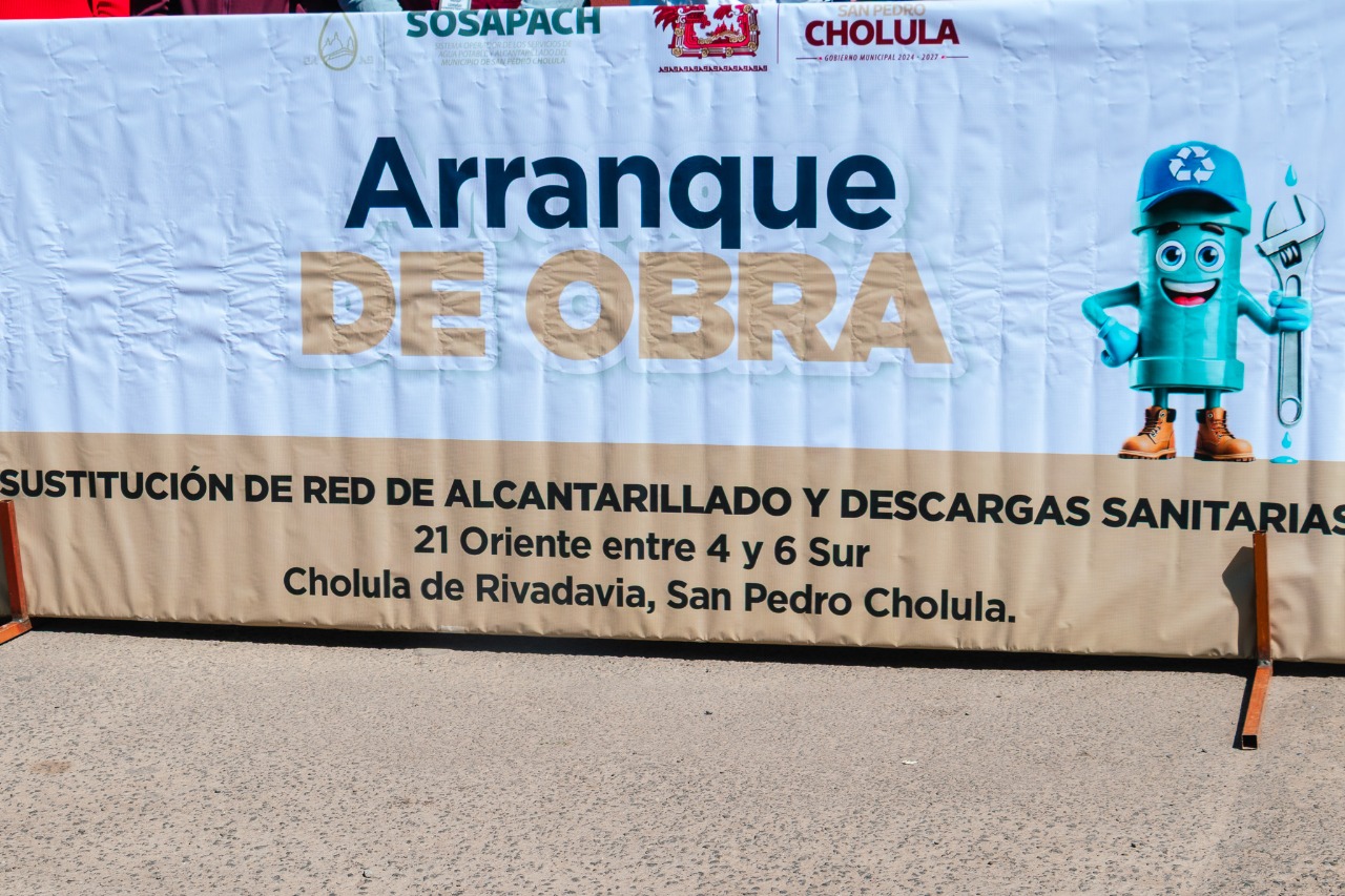 Mejoran servicios en San Pablo Tecamac con nueva obra de drenaje sanitario