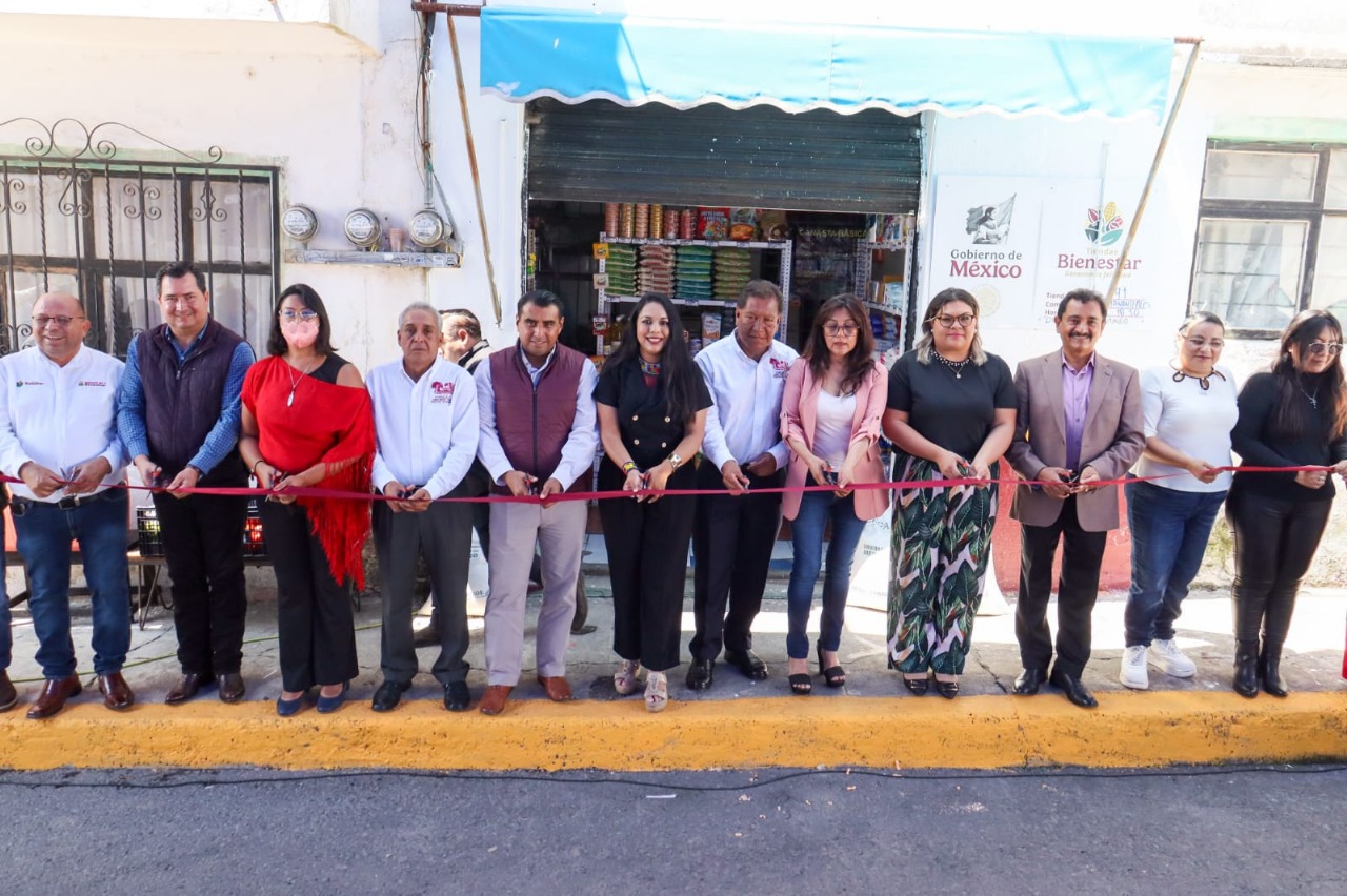 Inaugura Tonantzin Fernández la primera Tienda Bienestar de su administración