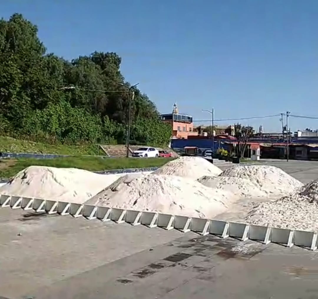 Cholula preparada para recibir el Mundial de Voleibol de Playa Sub-21: arranca acondicionamiento de explanada Soria