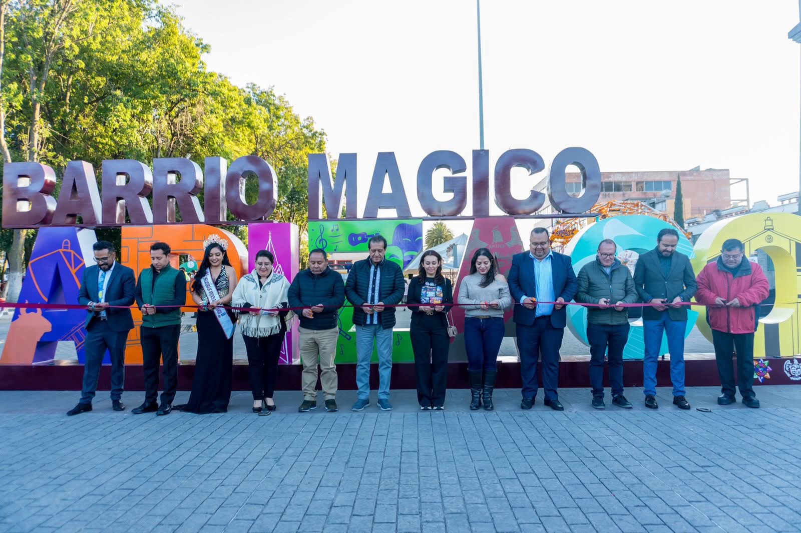 Conmemora Apizaco dos años de ser "Barrio Mágico"