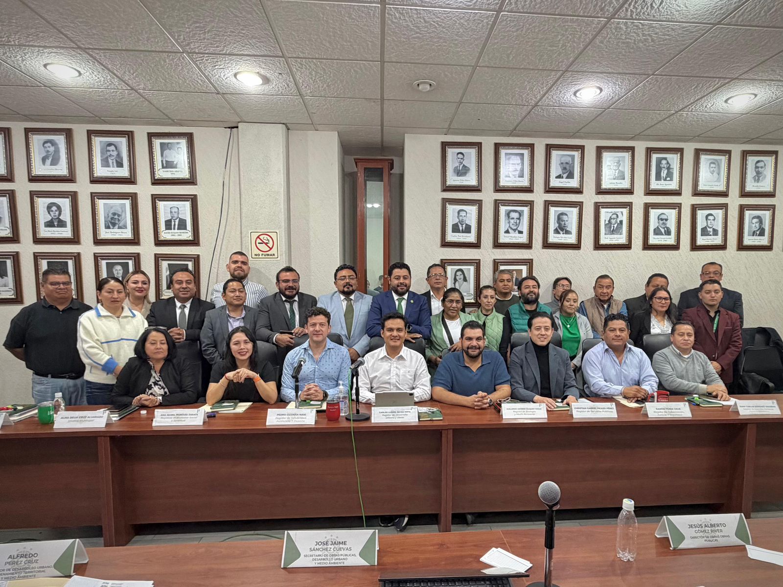 Rinde informe el secretario de Obras Públicas de San Martín Texmelucan; destacan acciones en infraestructura y medio ambiente