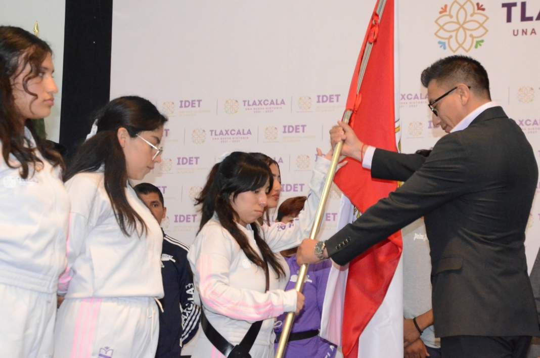 Delegación de Tlaxcala lista y abanderada para brillar en Juegos Nacionales 2025
