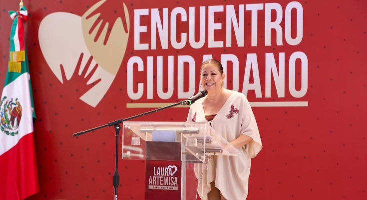 Encabeza Laura Artemisa primer encuentro ciudadano; destaca avances de la LXII Legislatura