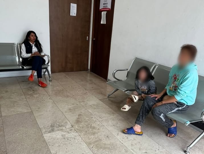 Gracias a la colaboración ciudadana, la menor Yaretzi "N" ya se encuentra con su familia