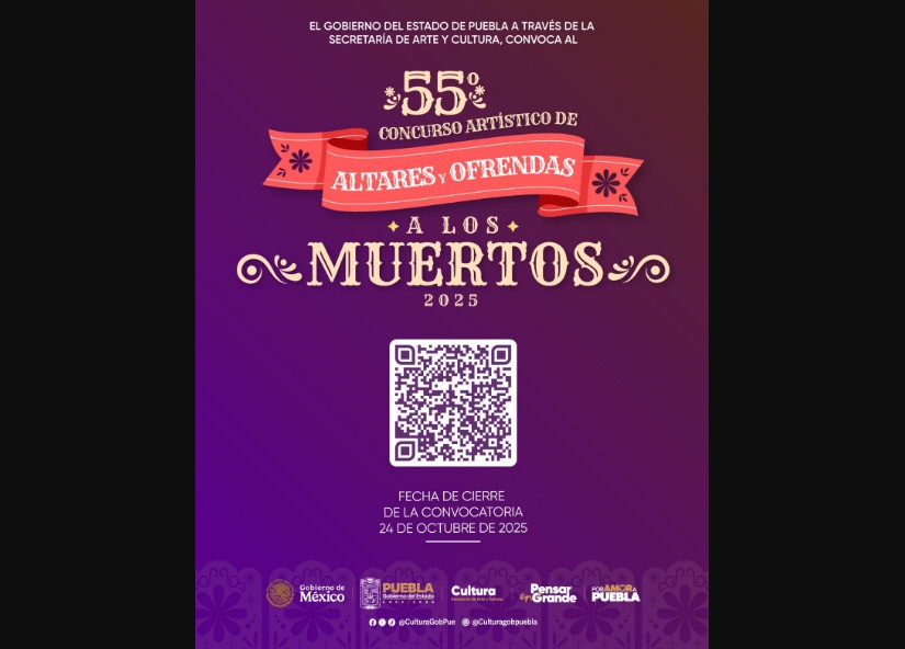 Puebla celebra el 55° Concurso de Altares y Ofrendas