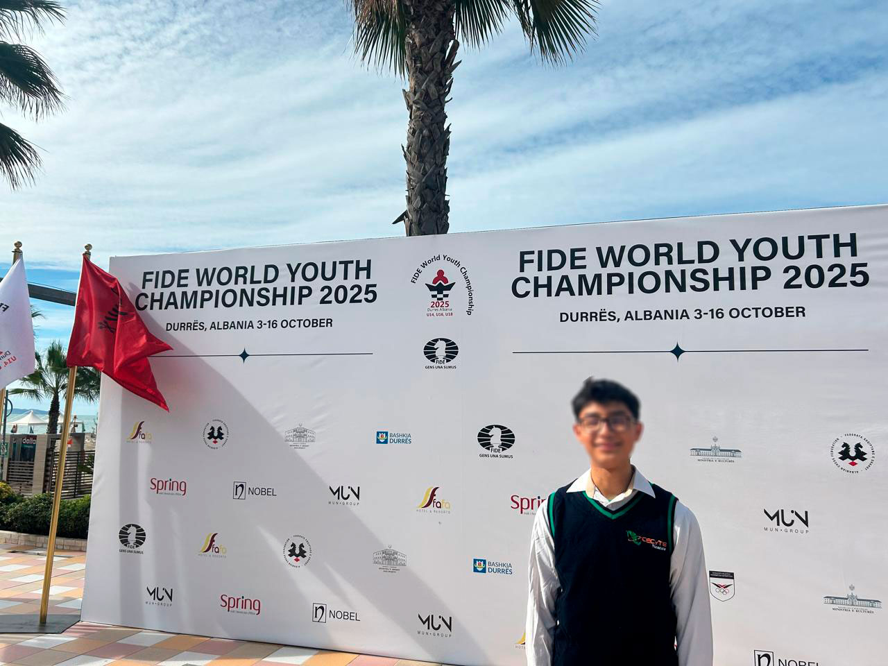 Ángel Palestina Díaz representa a Tlaxcala en el Mundial de Ajedrez FIDE