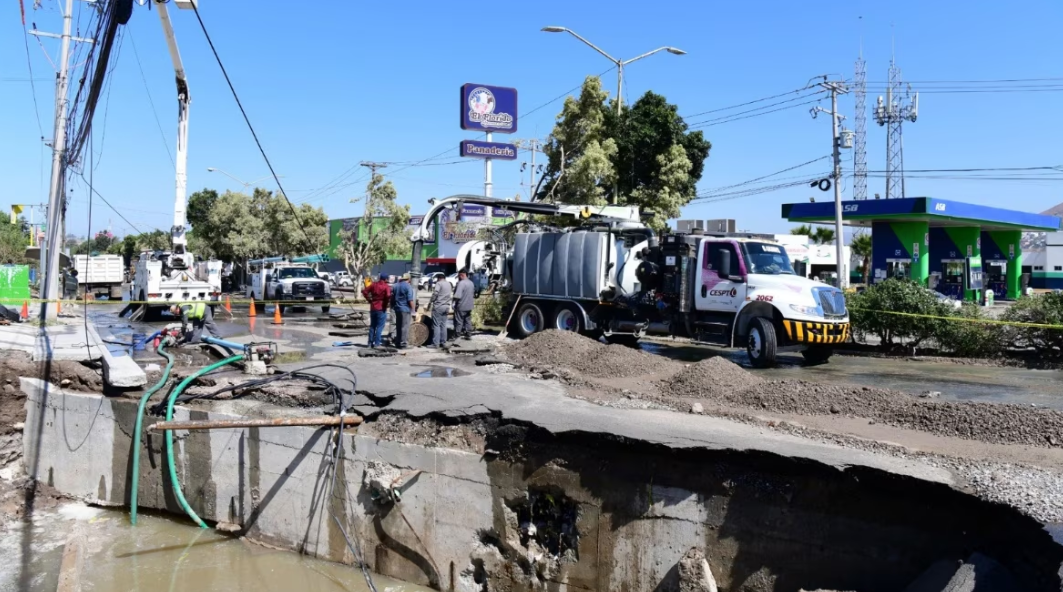 Más de 600 colonias sin agua en Tijuana y Playas de Rosarito por fuga