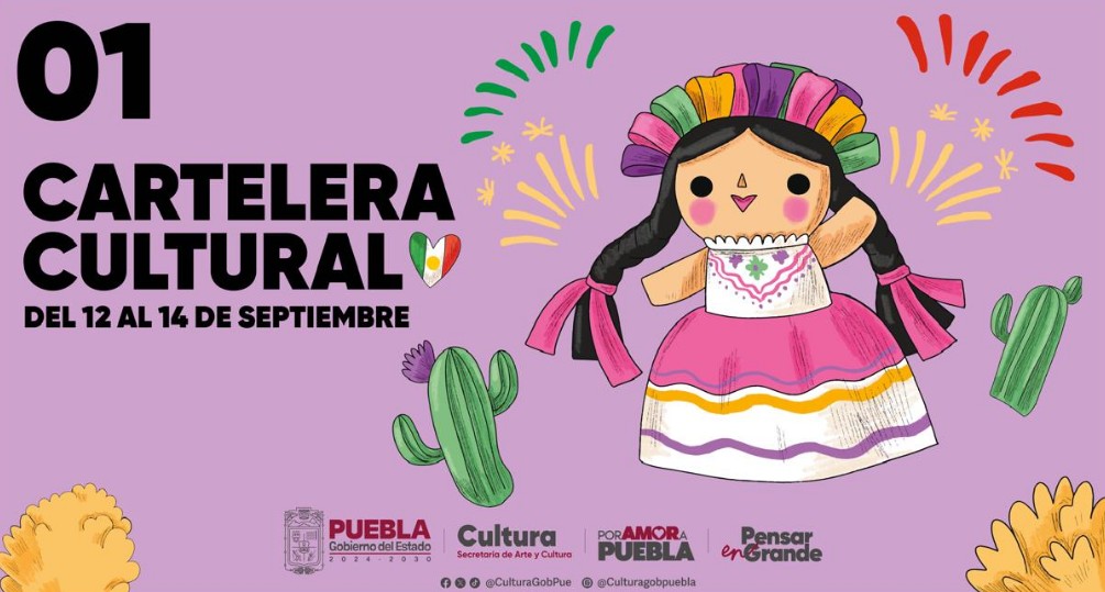 Festival artístico y cultural del 12 al 16 de septiembre