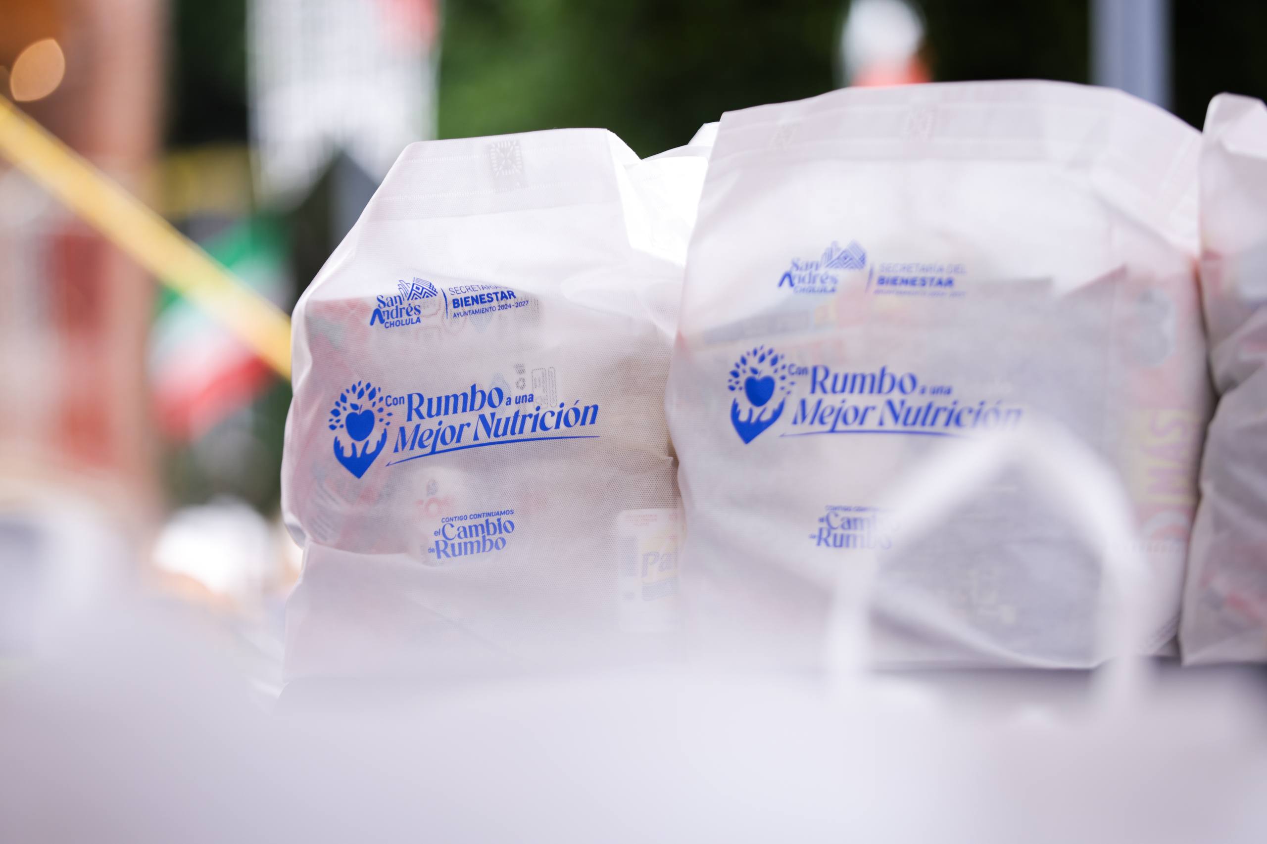 Realiza Ayuntamiento de San Andrés Cholula tercera entrega del programa “Con Rumbo a una Mejor Nutrición”
