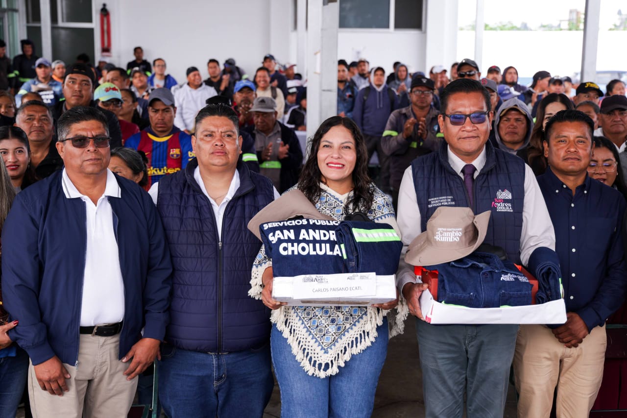 Fortalece Lupita Cuautle el servicio de recolección con nuevas unidades y uniformes