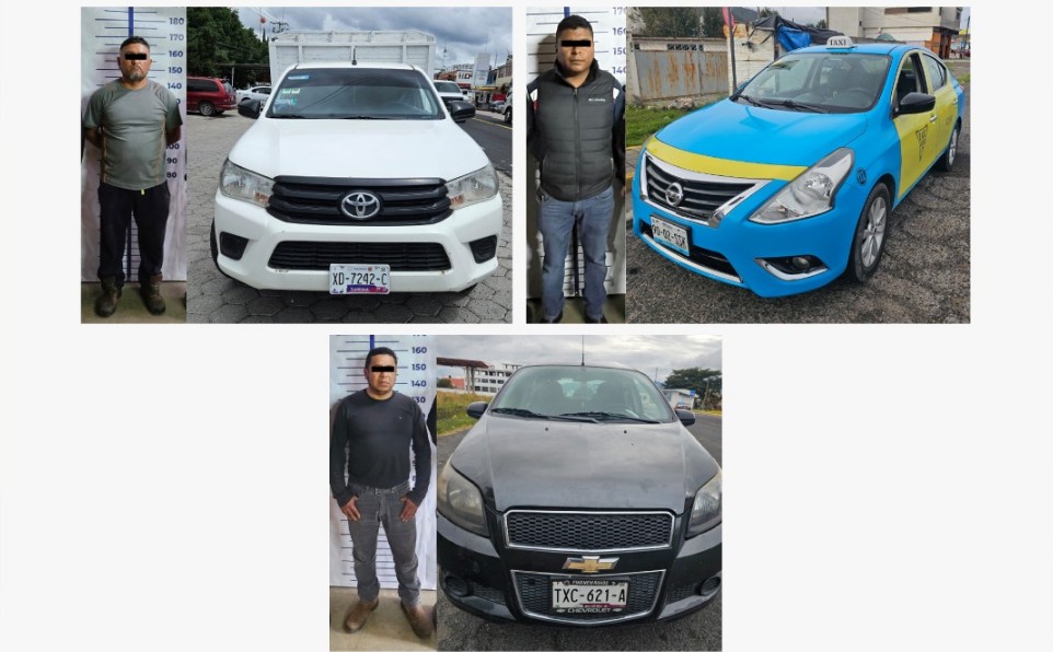 Operativo contra el robo de vehículos en Libres