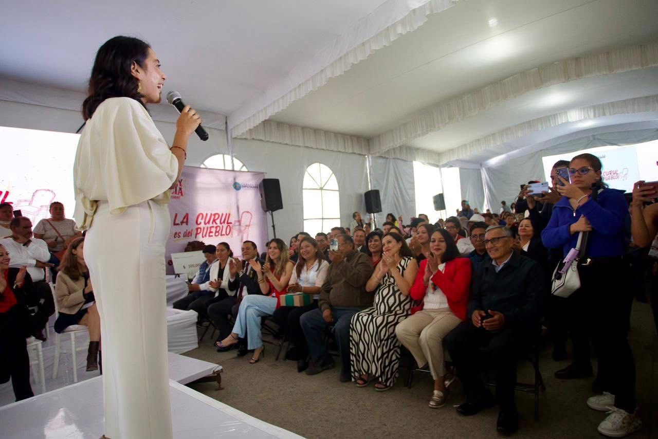 Vianey García rinde primer informe legislativo: “La curul es del pueblo”