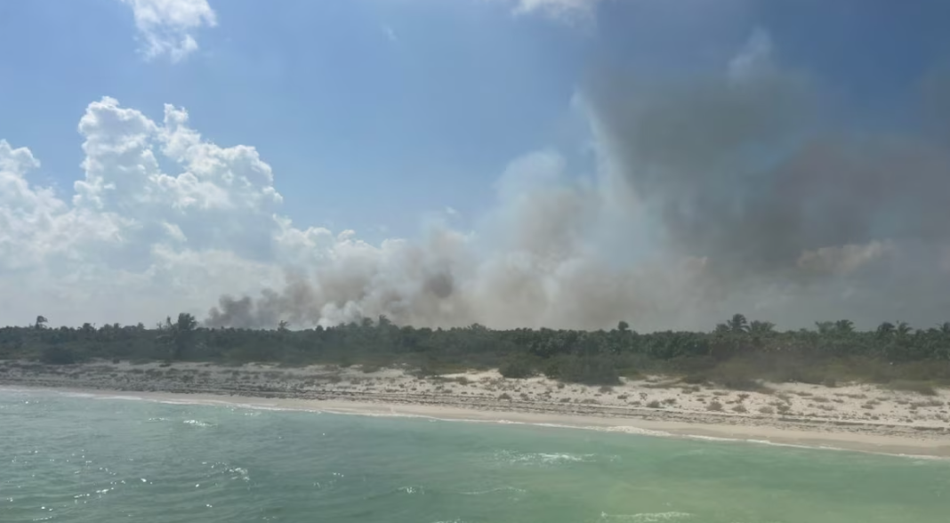 Incendio en Holbox no inició en terrenos de Península Maya Developments