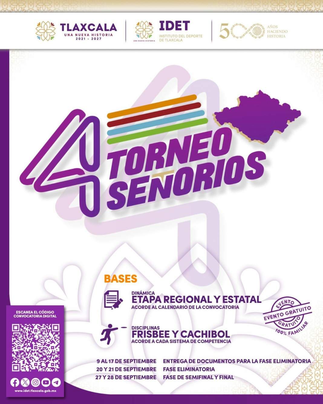 Torneo IV Señoríos en Tlaxcala: frisbee y cachibol reúnen a jóvenes y adultos