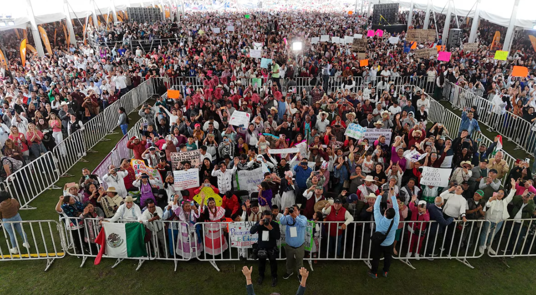 Claudia Sheinbaum concluye segunda etapa de su gira nacional en México