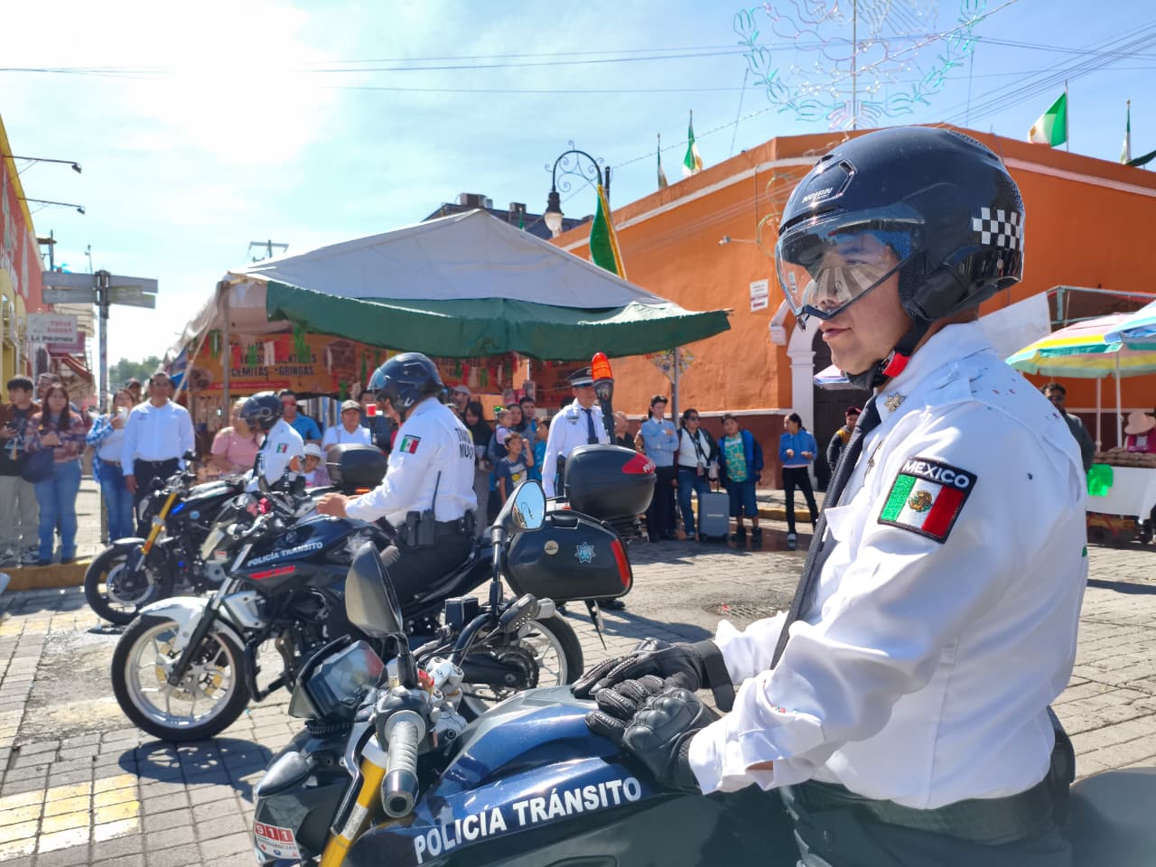 Saldo Blanco en festejos patrios en San Pedro Cholula