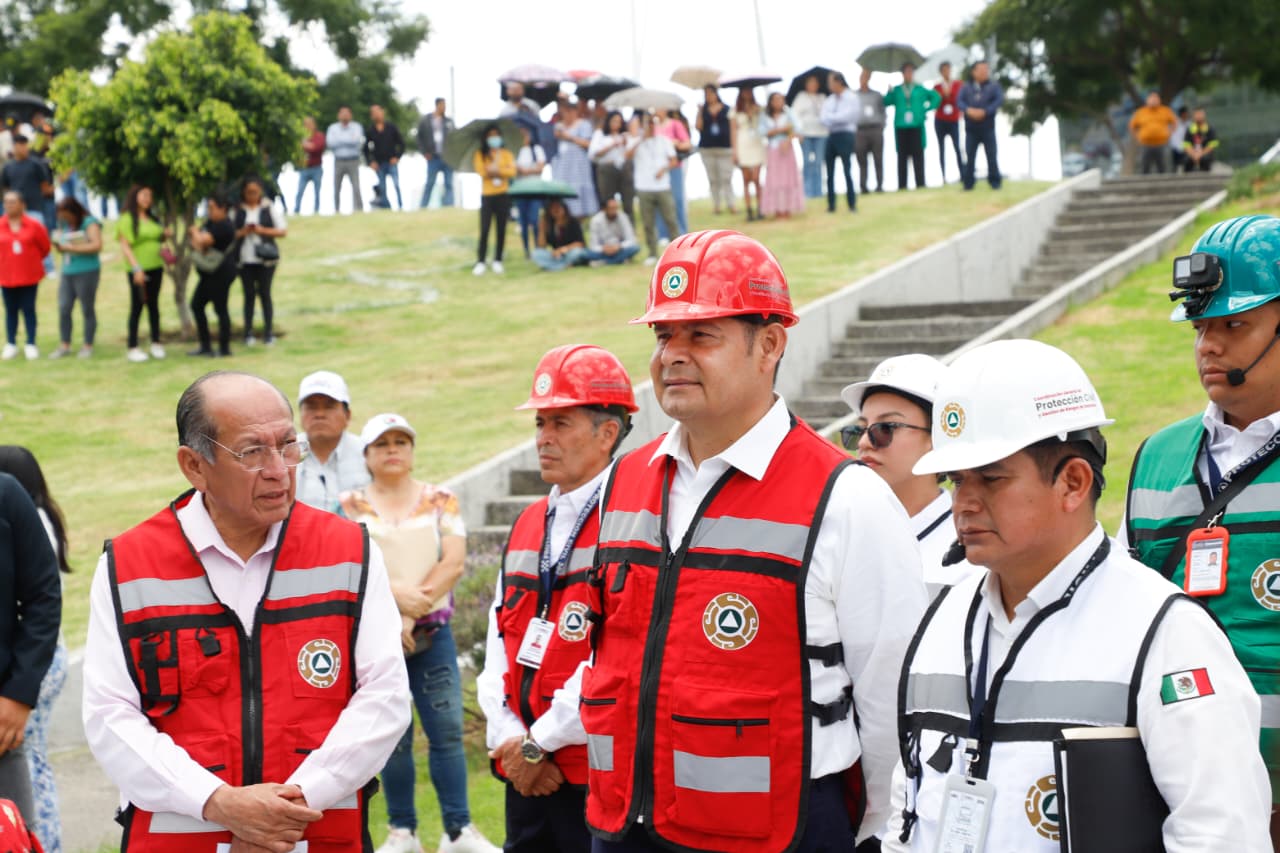 Puebla suma más de 1.2 millones de participantes en Simulacro 2025