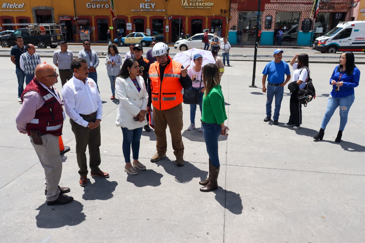 San Pedro Cholula se suma al Simulacro Nacional 2025