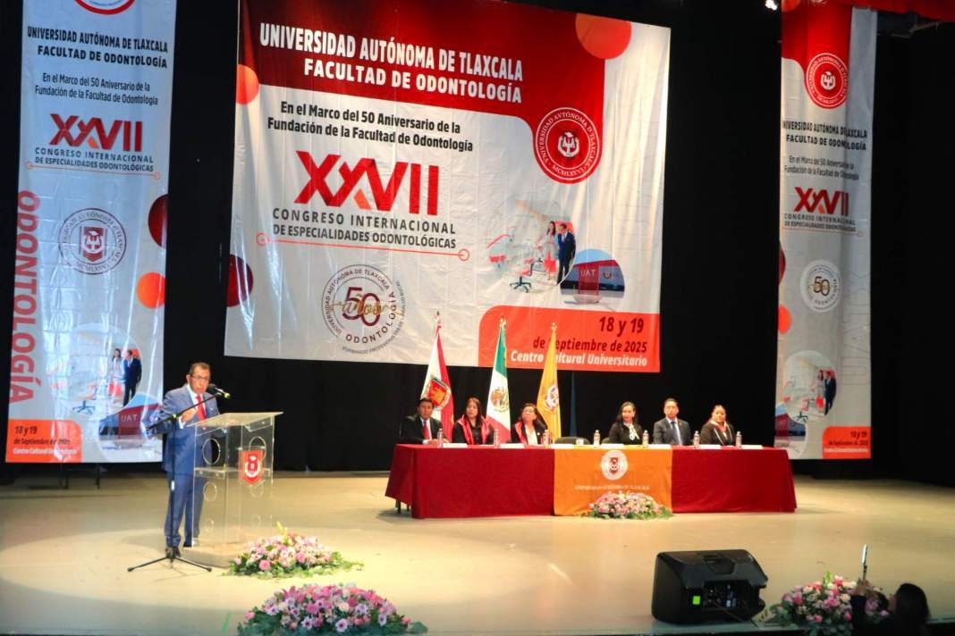 Facultad de Odontología UATx celebra 50 años con Congreso Internacional
