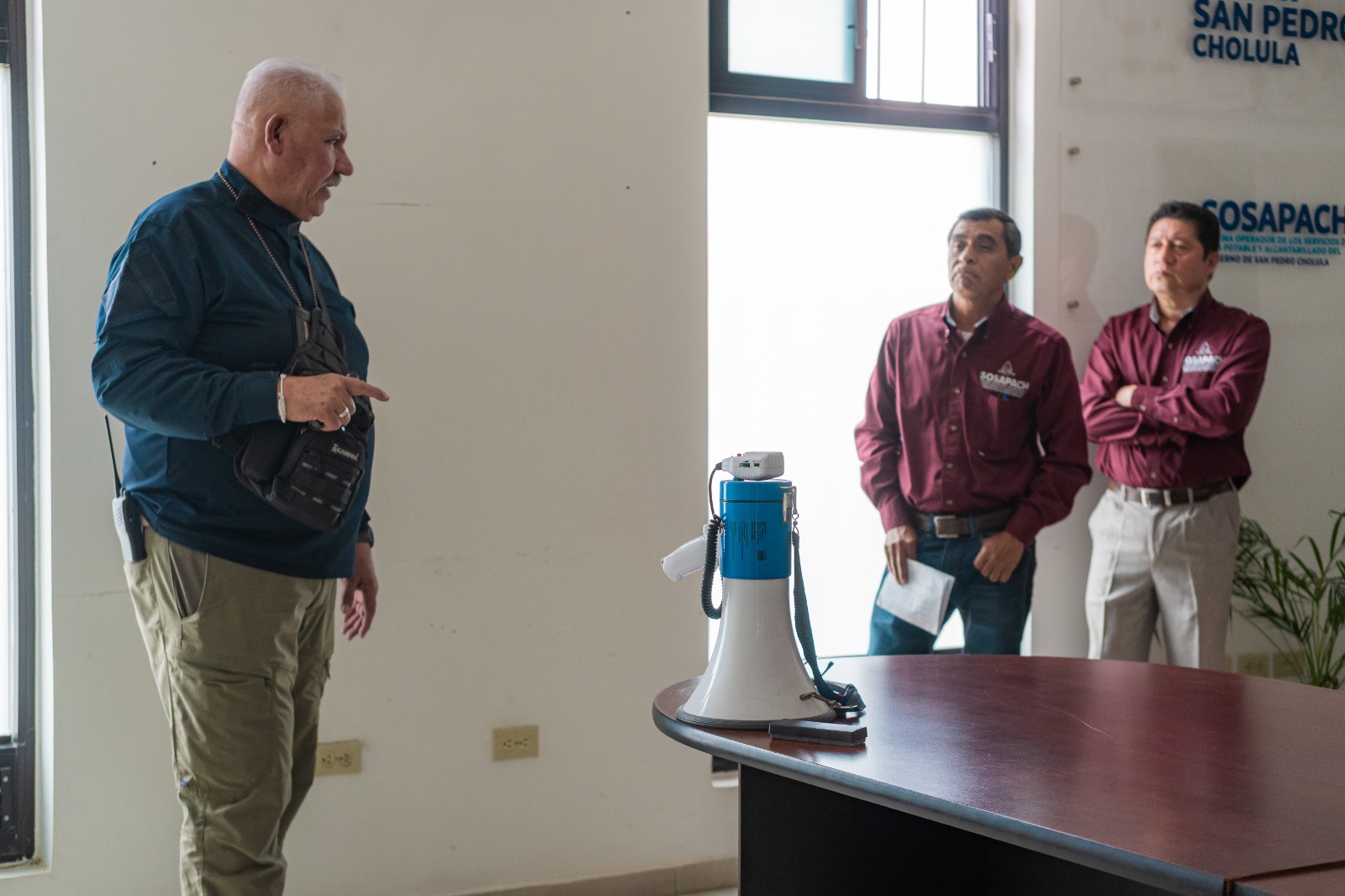 Capacitan a personal del SOSAPACH en protocolos de Seguridad y Prevención