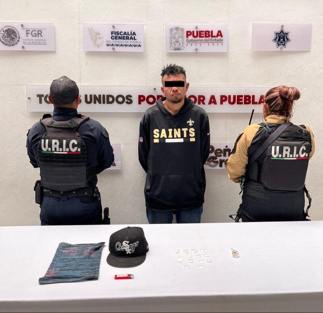 En San Antonio Mihuacán detienen a Fausto “N” por presunto robo de moto