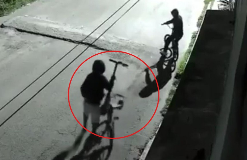 Robo de scooter en Totimehuacán