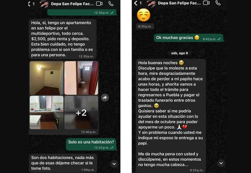 Estafa a arrendatarios en San Felipe Hueyotlipan