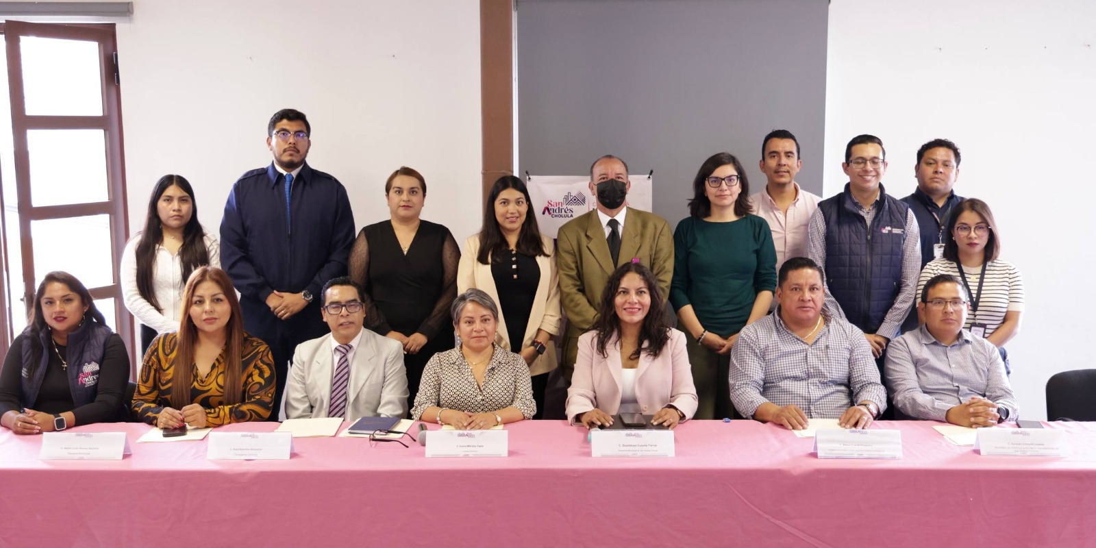 Afianza Lupita Cuautle política de integridad en San Andrés Cholula
