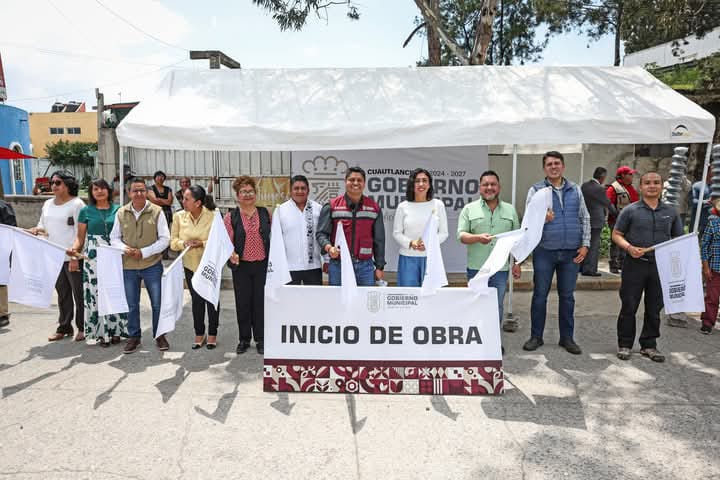 Omar Muñoz inició importante obra de vialidad en beneficio de las familias