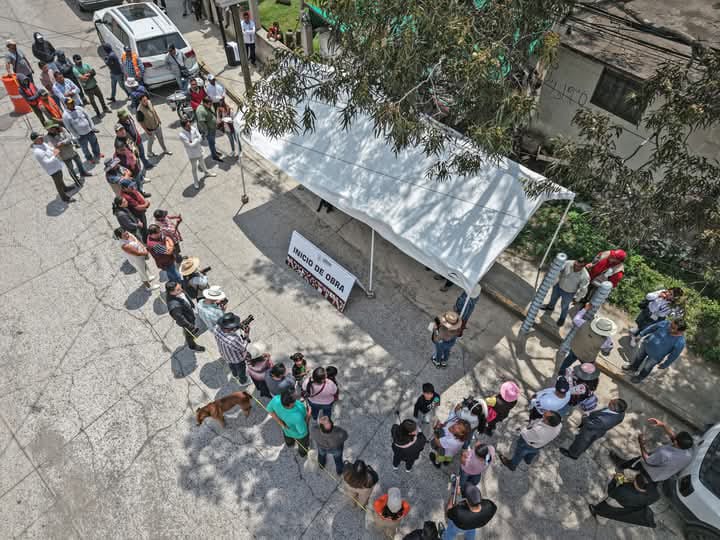 inicia pavimentación calle cuautlancingo 4