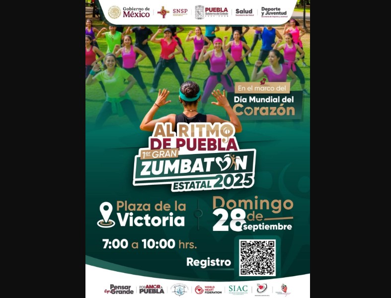 Una jornada que une a Puebla con ritmo y salud