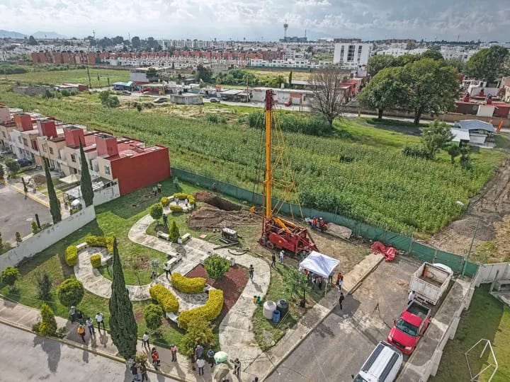 Omar Muñoz encabeza perforación de pozo en Sanctorum 