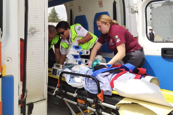 Bebé herido de bala en Huauchinango fue trasladado a Puebla