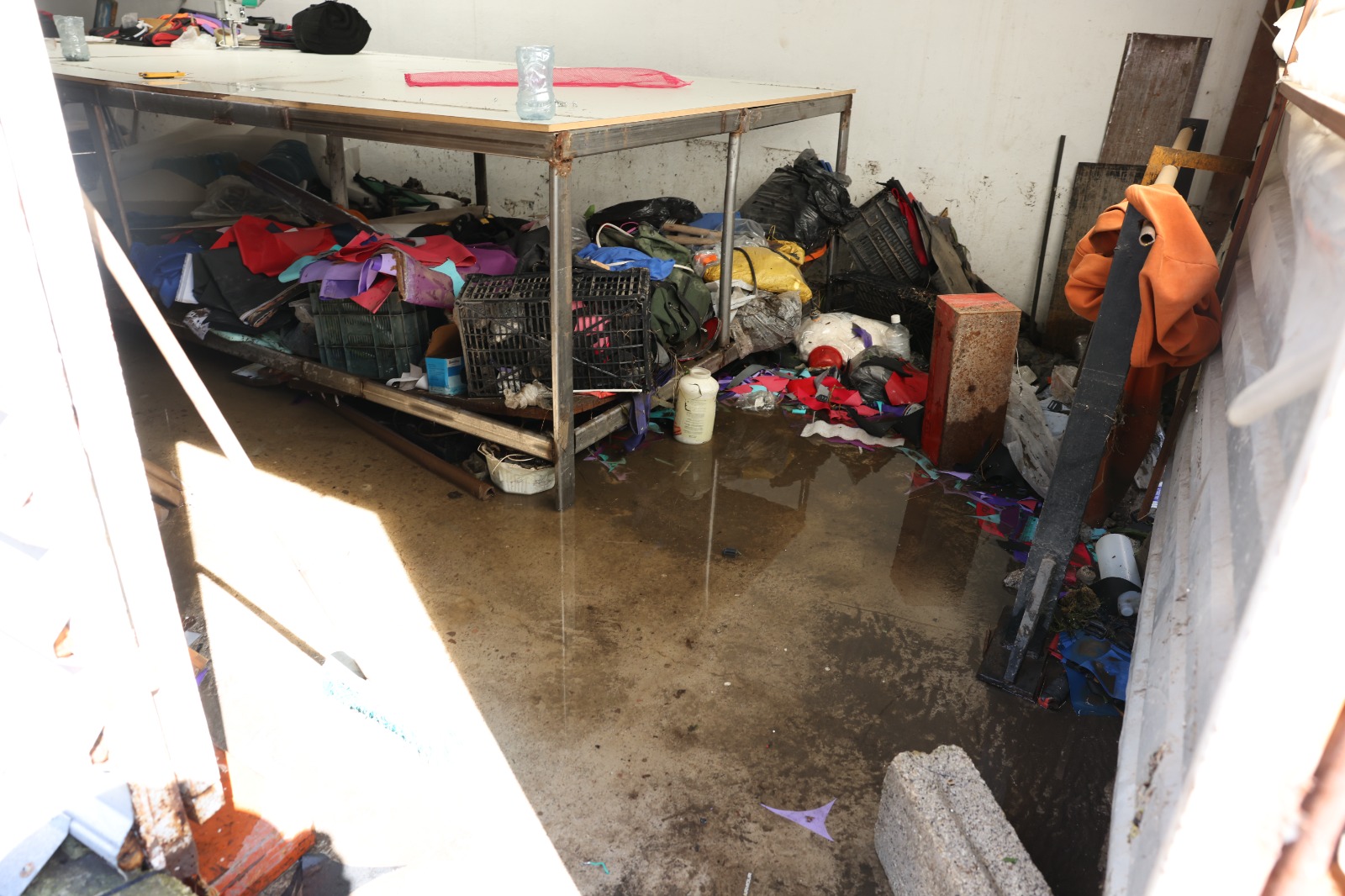 Omar Muñoz continúa con recorridos de supervisión tras la fuerte tormenta de ayer 