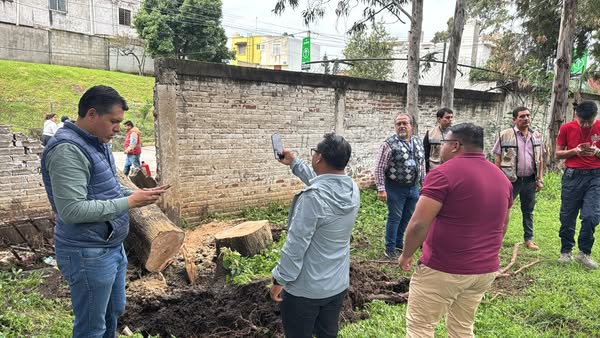 Tormenta atípica causa daños en Cuautlancingo; autoridades refuerzan atención a familias afectadas