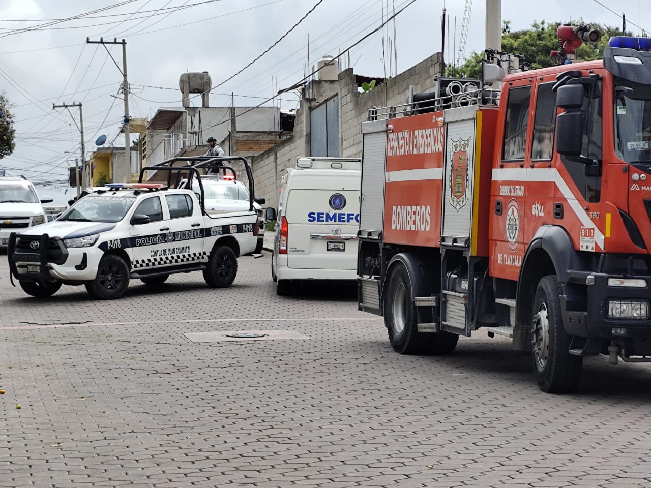 Hombre muere intoxicado por monóxido de carbono tras incendio dentro de su domicilio, en Contla