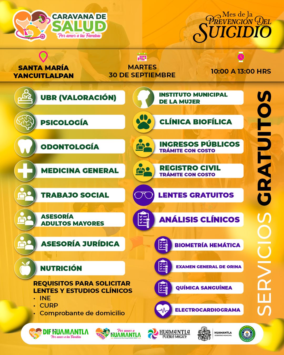 Caravana de Salud en Huamantla: servicios gratuitos para las familias