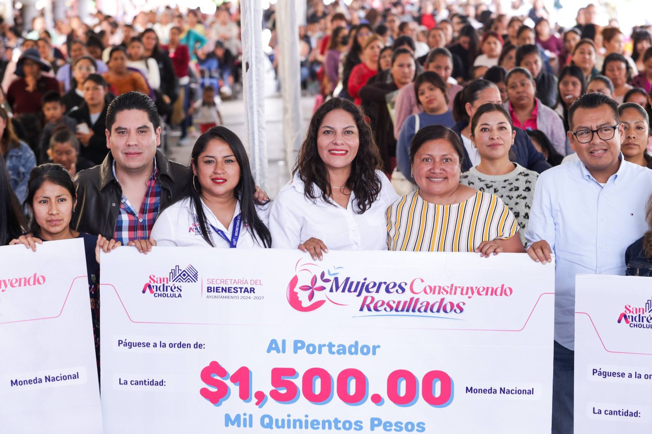 Con Apoyos económicos Lupita Cuautle promueve el bienestar y desarrollo de mujeres sanandreseñas