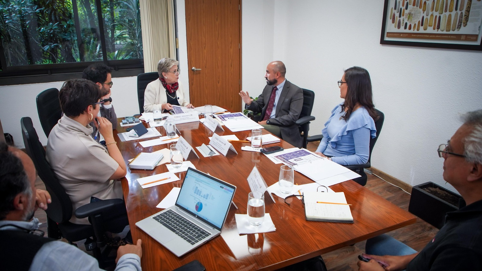 Tlaxcala presenta a Semarnat proyectos clave para proteger bosques y aire