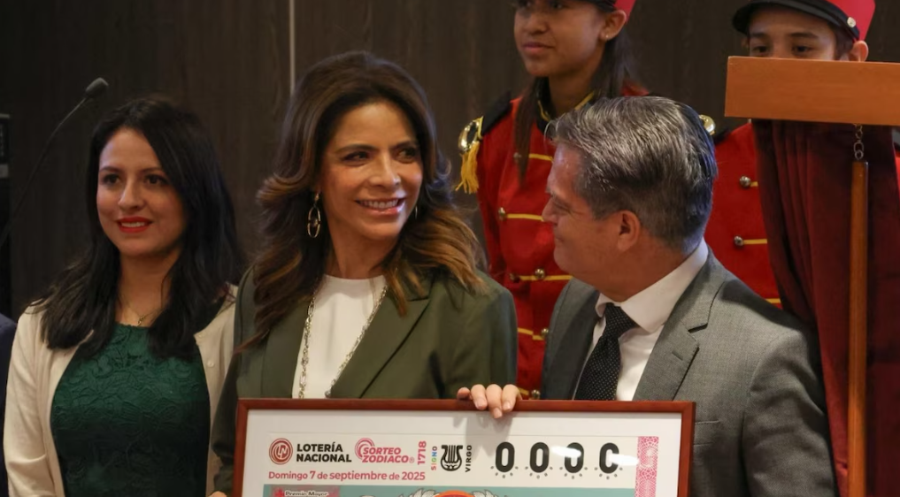 Lotería Nacional celebra la Semana de Salud con Premio Mayor de 7 mdp