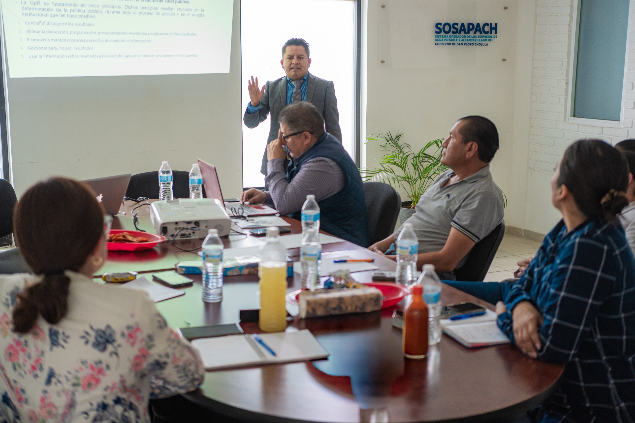 SOSAPACH fortalece capacidades internas con capacitación en gestión y evaluación de resultados