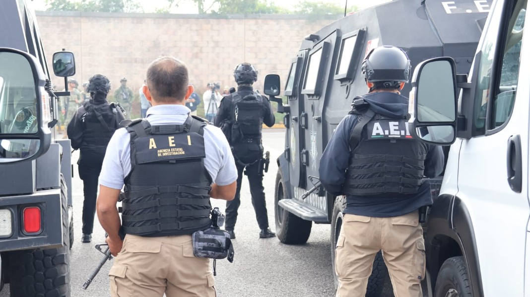 Operativo conjunto en Amozoc