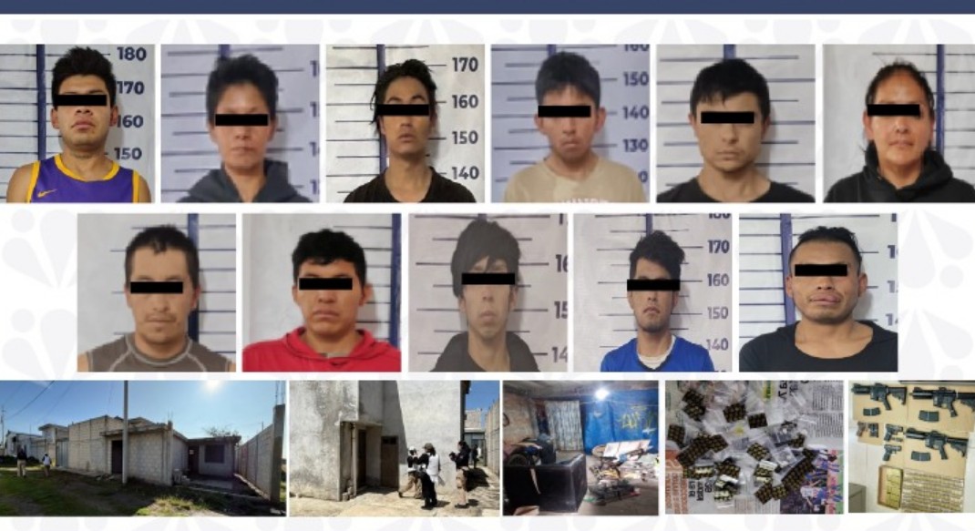 Operativo interinstitucional en Amozoc