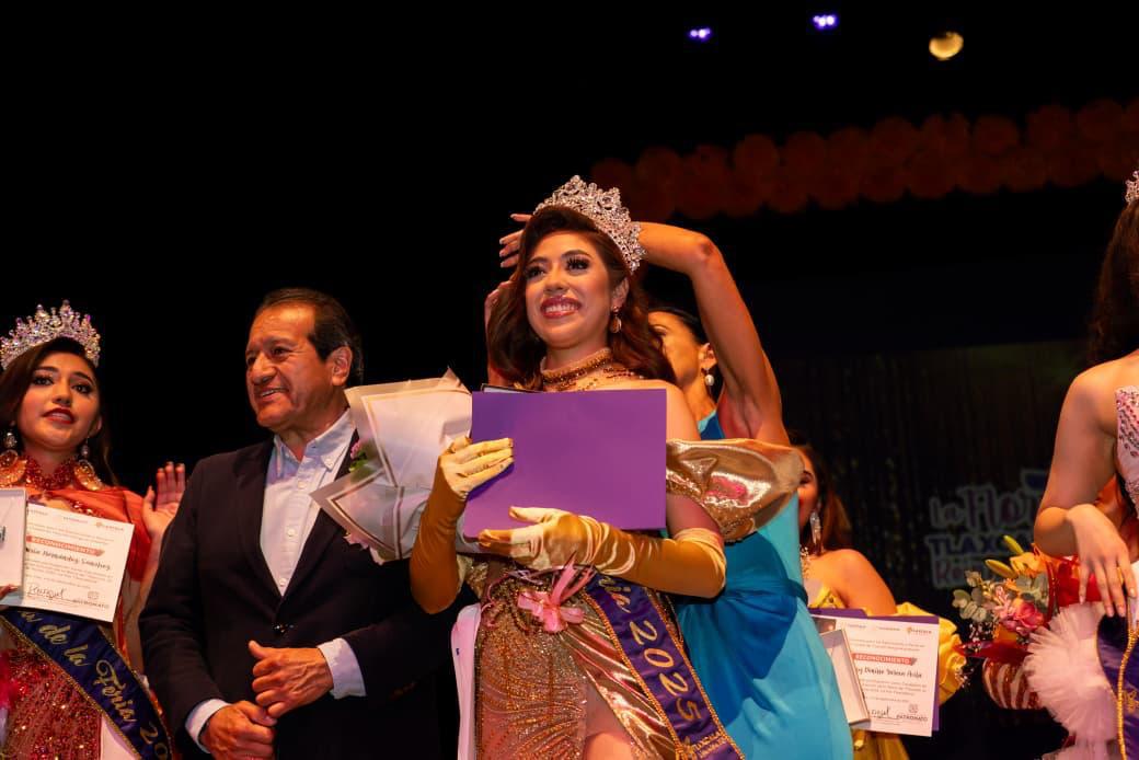 Citlali Vázquez es coronada Flor Tlaxcalteca 2025 y embajadora de Tlaxcala