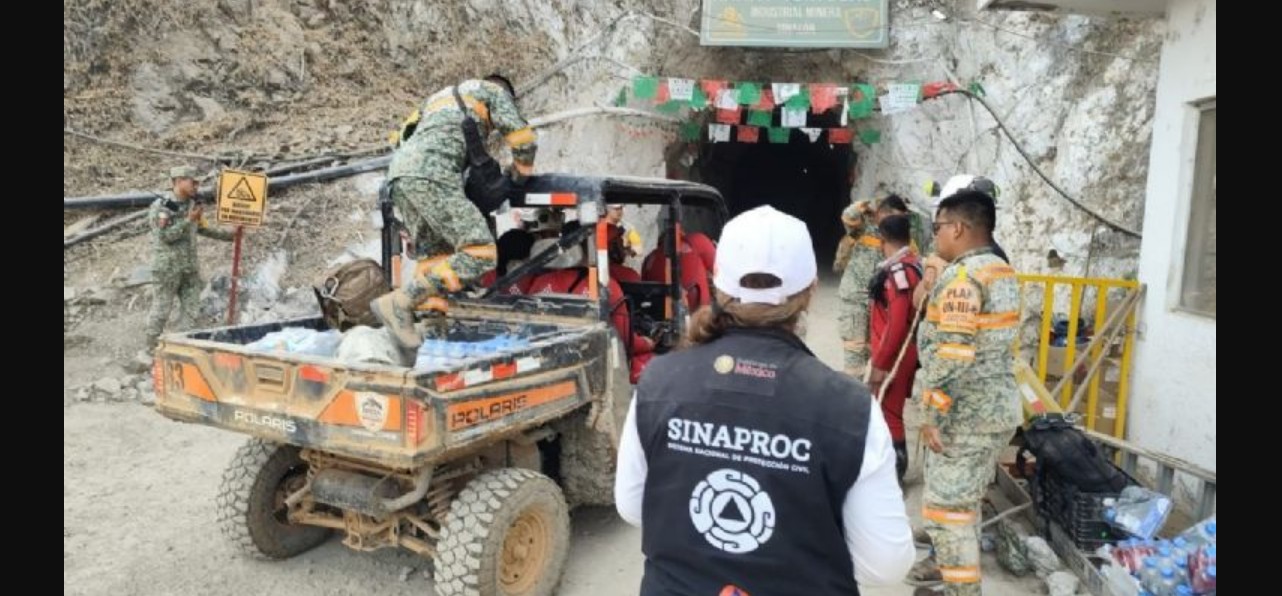 Sigue operativo en mina de Sinaloa para localizar a trabajador con apoyo federal