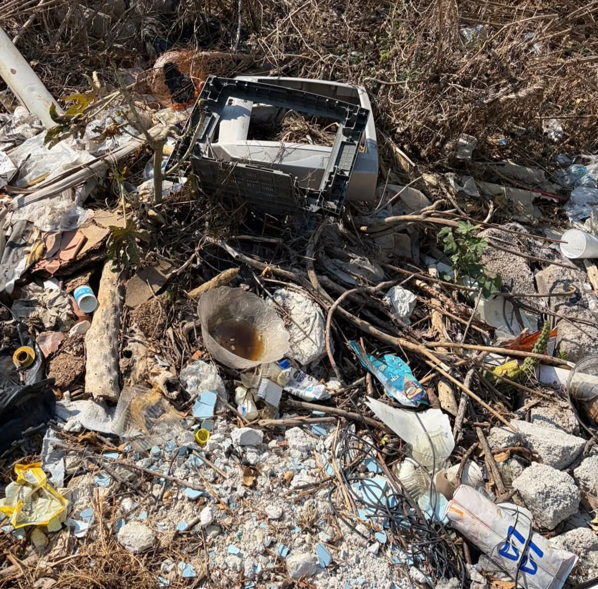 Aparecen tiraderos de basura en la zona metropolitana; Cuautlancingo se suma a focos detectados