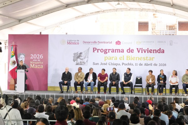 Desde Puebla, Claudia Sheinbaum defiende Parque de Economía Circular 