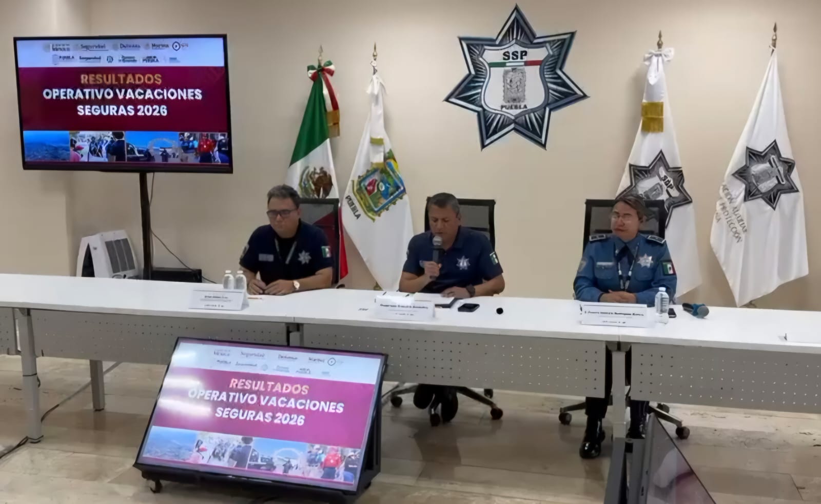 Puebla despliega amplio operativo de vigilancia para temporada vacacional
